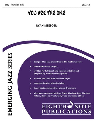 You Are the One: Conductor Score & Parts by Meeboer, Ryan