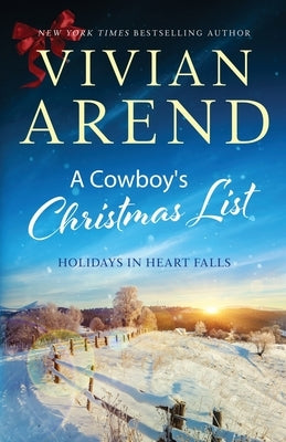 A Cowboy's Christmas List by Arend, Vivian