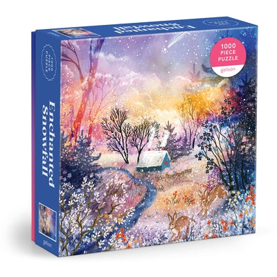 Enchanted Snowfall 1000 Piece Puzzle by Galison