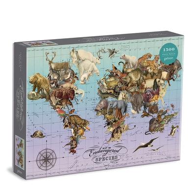 Wendy Gold Endangered Species 1500 Piece Puzzle by Galison