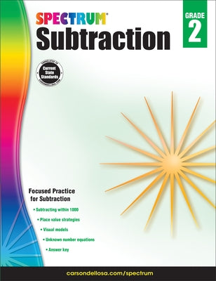 Subtraction, Grade 2 by Spectrum