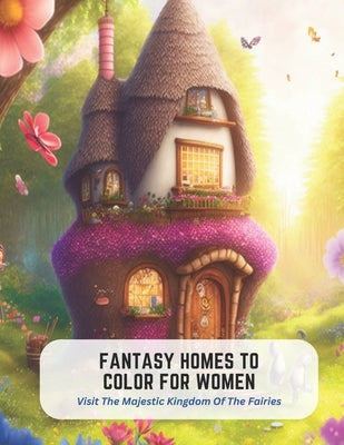 Fantasy Homes to Color for Women: Visit The Majestic Kingdom Of The Fairies by Figueroa, Diana