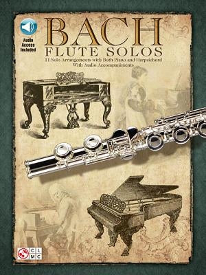 Bach Flute Solos [With CD (Audio)] by Bach, Johann Sebastian