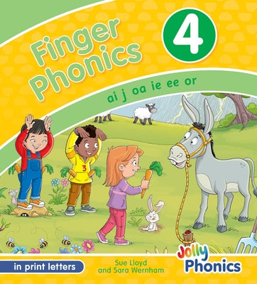 Finger Phonics Book 4: In Print Letters (American English Edition) by Wernham, Sara