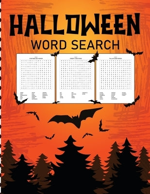 Halloween Word Search: Puzzle Activity Book For Kids Ages 5-8 Juvenile Gifts With Key Solution Pages by Michaels, Aimee