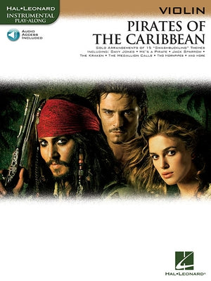 Pirates of the Caribbean - Instrumental Play-Along for Violin (Book/Online Audio) [With CD] by Badelt, Klaus