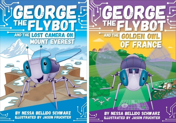 George the Flybot Print Series by Schwarz, Nessa Bellido