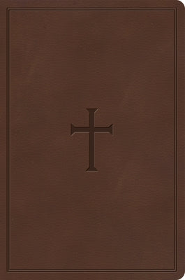 CSB Giant Print Reference Bible, Brown Leathertouch by Csb Bibles by Holman