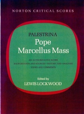 Pope Marcellus Mass by Palestrina, Giovanni Pierluigi Da