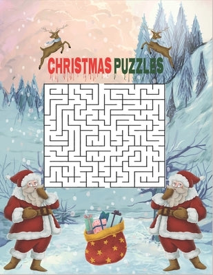 christmas puzzles: (Highlights Puzzles christmas Activity Books ages 4-8 ) by Puzzels, 2021