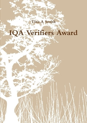 IQA Verifiers Award by Smith, Tina a.