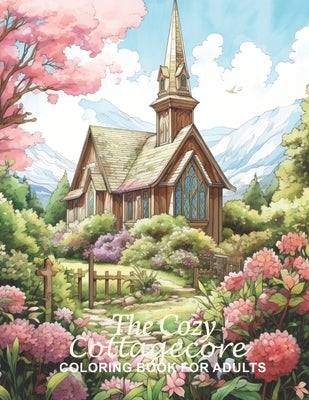 Cozy Cottagecore Coloring Book for Adults: Anti-Stress, Anxiety and Relaxation Coloring Book with Vintage Countryside Cottages, Wildflowers and more by MacLeod, Isla