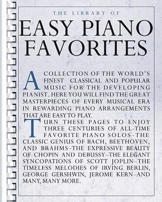 The Library of Easy Piano Favorites by Hal Leonard Corp