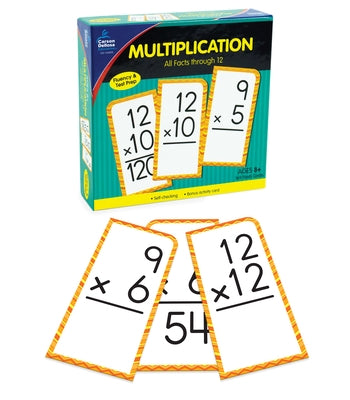 Multiplication All Facts Through 12 Flash Cards by Carson Dellosa Education