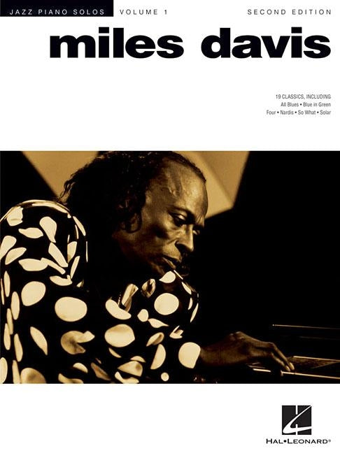 Miles Davis: Jazz Piano Solo Series Volume 1 by Davis, Miles