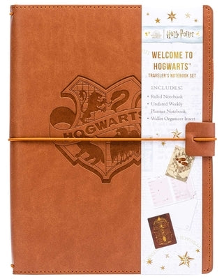 Harry Potter: Welcome to Hogwarts Traveler's Notebook Set [With Insert] by Insights