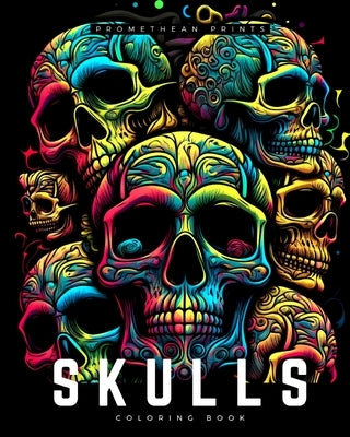 SKULLS (Coloring Book): 24 Coloring Pages by Fox, Anton