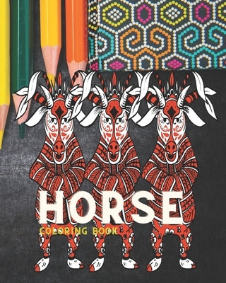 Horse Coloring book: - kids coloring books for girls 9-12 horses / Summer time fun Coloring activity for Kids teenager and adults Gift, 52 by Quotes, Therepublicstudio