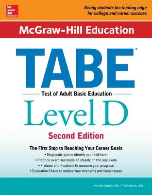 McGraw-Hill Education Tabe Level D, Second Edition by Dutwin, Phyllis