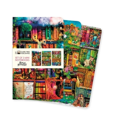 Aimee Stewart Set of 3 Mini Notebooks by Flame Tree Studio