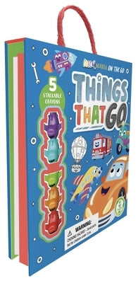 Things That Go: On-The-Go Coloring Kit with Stackable Crayons by Igloobooks