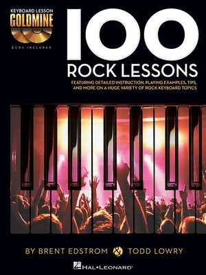 100 Rock Lessons [With 2 CDs] by Edstrom, Brent