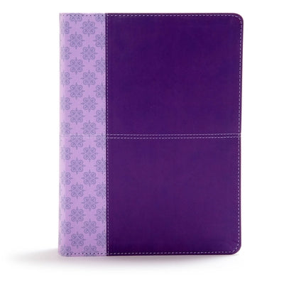 CSB Study Bible, Purple Leathertouch, Indexed: Faithful and True by Csb Bibles by Holman