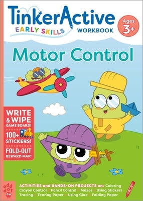 Tinkeractive Early Skills Motor Control Workbook Ages 3+ by Sidat, Enil