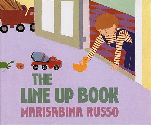 The Line Up Book by Russo, Marisabina