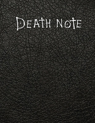 Death Note: Death Note Notebook with rules, 8.5" x 11" Perfect for taking Notes and Doodling by Notebook, Death Note