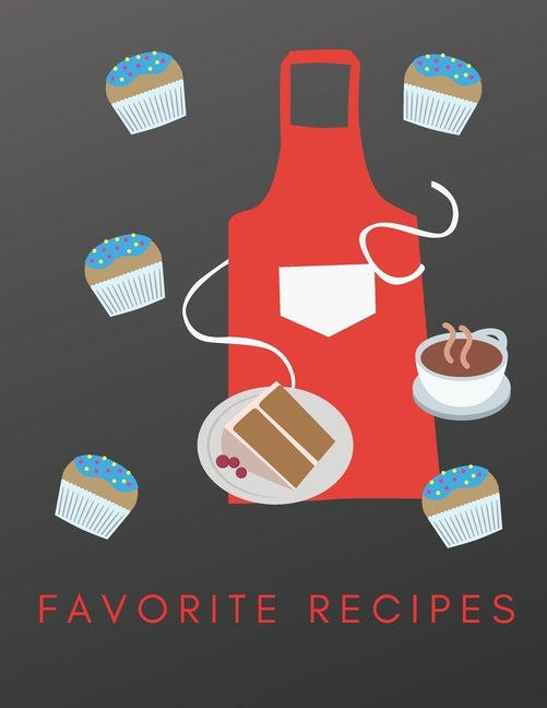 Favorite Recipes: Deluxe Recipe Binder, Cookies and Desserts by Notebooks, Madzia