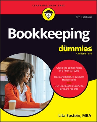 Bookkeeping for Dummies by Epstein, Lita