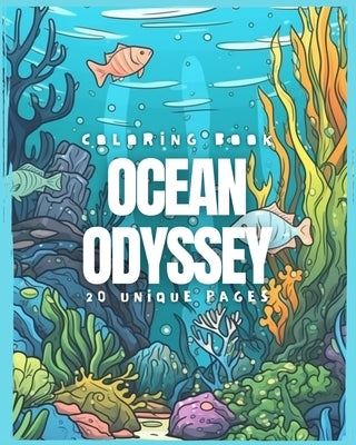 OCEAN ODYSSEY (Coloring Book) by Soda, Galactic