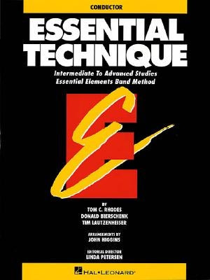 Essential Technique - Conductor Intermediate to Advanced Studies (Book 3 Level) by Rhodes Biers