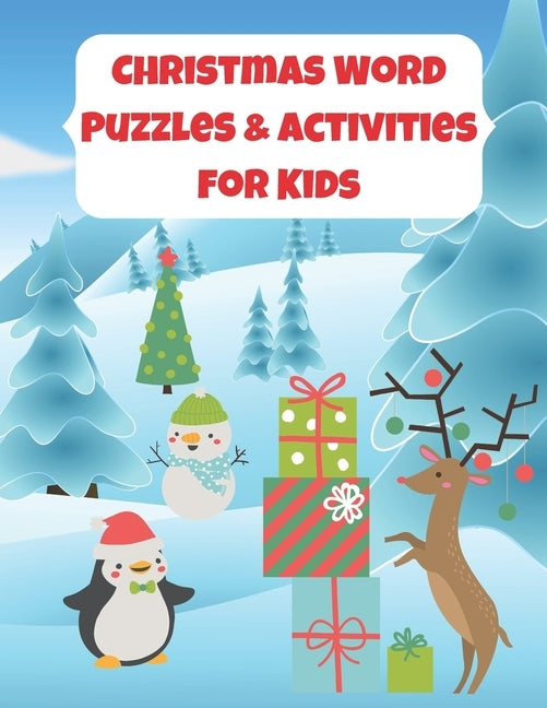 Christmas Word Puzzles & Activities for Kids: Word Searches, Scrambles and Easy Sudoku Games for Children 1st to 6th Grade by Press, Learning Play