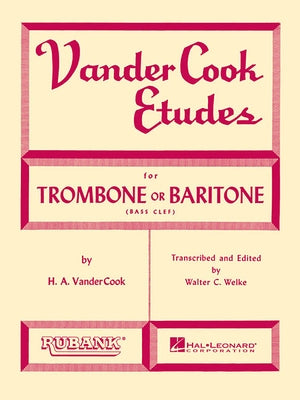 Vandercook Etudes for Trombone or Baritone by Vandercook, H. a.