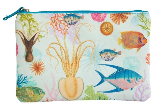 Art of Nature: Under the Sea Accessory Pouch: (Nature Stationery, Pencil Pouch) by Insights