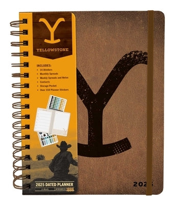 2025 Yellowstone: The Dutton Ranch 13-Month Weekly Planner by Insights