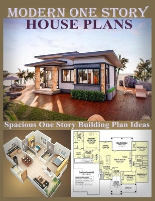 Modern One Story House Plans: Spacious One Story Building Plan Ideas by Ogbonna, Oluchi