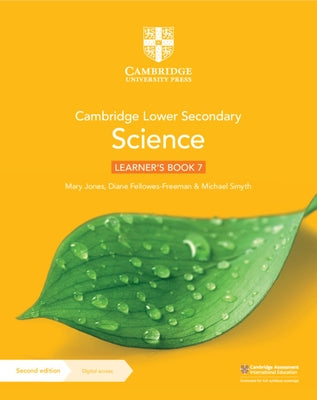 Cambridge Lower Secondary Science Learner's Book 7 with Digital Access (1 Year) by Jones, Mary