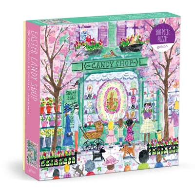 Michael Storrings Easter Candy Shop 500 Piece Puzzle by Galison