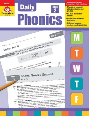 Daily Phonics, Grade 2 Teacher Edition by Evan-Moor Corporation