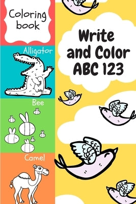 Write and Color ABC 123: Teach Letters and Numbers Easily. by Carr-Boyd, Logan