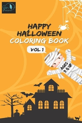 Happy Halloween: Coloring Book Vol 1 by Sarfraz, Seemal Jamil