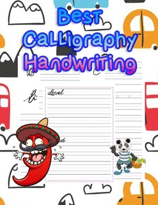 Best Calligraphy Handwriting: handwriting tracing workbook-handwriting practice paper for kids-handwriting practice sheets by Publishing, Bestpapaya