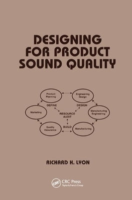 Designing for Product Sound Quality by Lyon, Richard