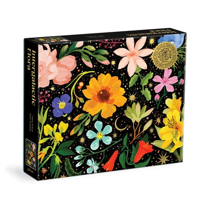 Intergalactic Flora 1000 Piece Foil Puzzle by Galison