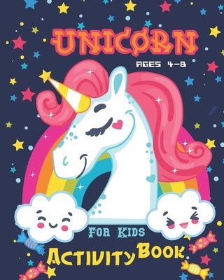 Unicorn Activity Book For Kids Ages 4-8: Fun Unicorn Activity Book Featuring Coloring Pages, Sudoku Puzzles And Mazes by Publish, Nooga