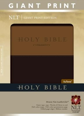 Giant Print Bible-NLT by Tyndale