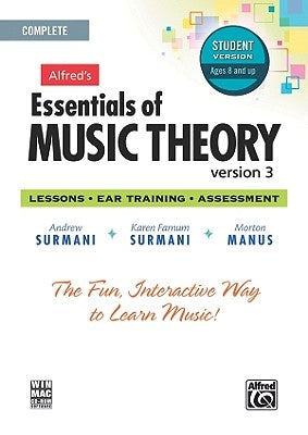 Alfred's Essentials of Music Theory Software, Version 3.0: Complete Student Version, Software by Surmani, Andrew